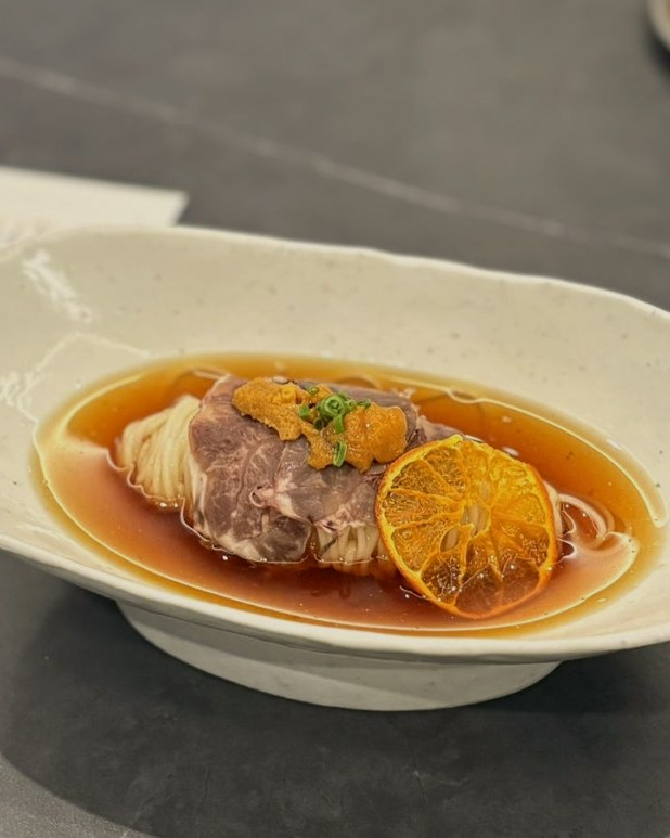 Citrus Beef Shank Cold Noodles, Uni